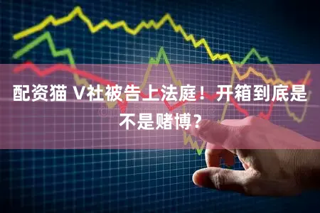 配资猫 V社被告上法庭！开箱到底是不是赌博？