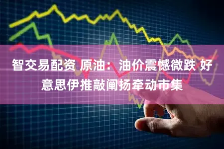 智交易配资 原油：油价震憾微跌 好意思伊推敲阐扬牵动市集