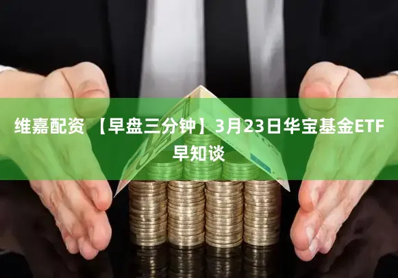 维嘉配资 【早盘三分钟】3月23日华宝基金ETF早知谈